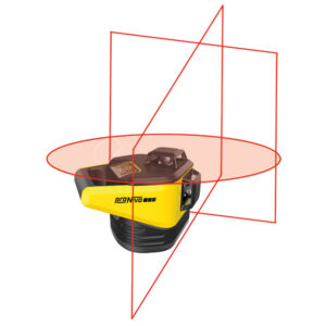 ProNivo PNRLR-3D roterende roodlicht laser 3x 360 graden