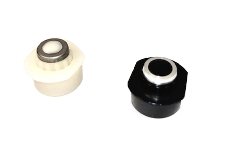 Ronde drukknop voor waterpasbaak of vrachtwagenmeetstok