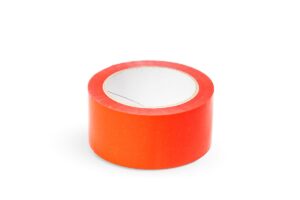 Fluor-oranje PVC-tape