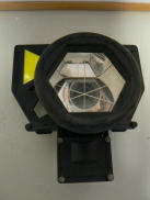 Geodimeter prisma met houder