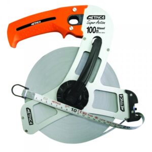 Metrica Super Action Stalen Meetband 100m