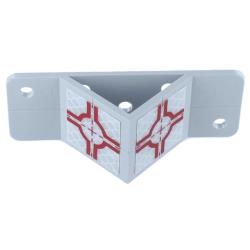 Kunststof adapter RSAK130 kleur (rood of grijs)