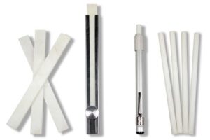 Speksteenkrijt 144 stuks rond