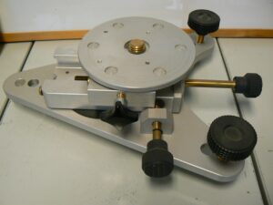 Uitrichtplateau voor roterende lasers