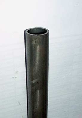 IJzeren buisjes, lengte 400 mm, diameter 25 mm. €2,95 p/st, per 50 stuks