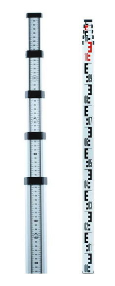 Nedo uitschuifbare E-baak, waterpasbaak 7 meter