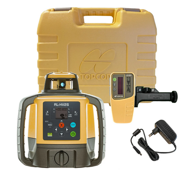 Topcon RL-HV2S Dubbel-afschotlaser met LS-80X ontvanger