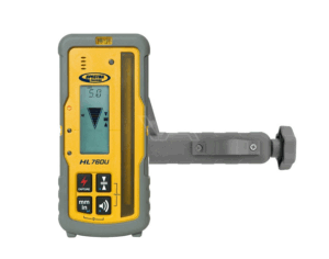 Spectra Precision HL760U MM-Handontvanger (Radio) met baakklem voor rood en groen licht lasers