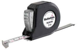 Hultafors markeermeter / talmeter, 2 meter x 16 mm ACTIE