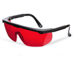 Laserbril voor rood laserlicht.