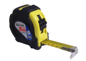 Vector VRTM rolbandmaat 8 m, 25 mm breed