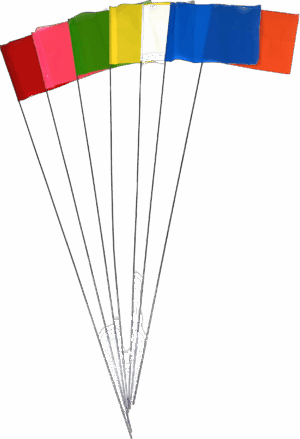 Markeringsvlaggenset 100 stuks