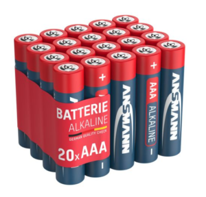 Doos met 20 AAA alkalinebatterijen