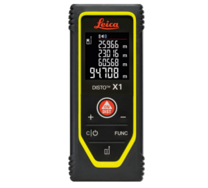 Leica DISTO X1 laserafstandsmeter  met Bluetooth en NFC